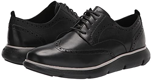 Cole Haan ZeroGrand Omni Wingtip Oxford Derby - Men's Black/Black Shoe Deals Outlet