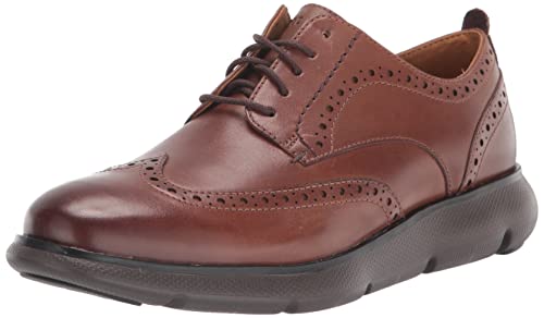 Cole Haan ZeroGrand Omni Wingtip Oxford Derby - Men's Earthen/Java Shoe Deals Outlet