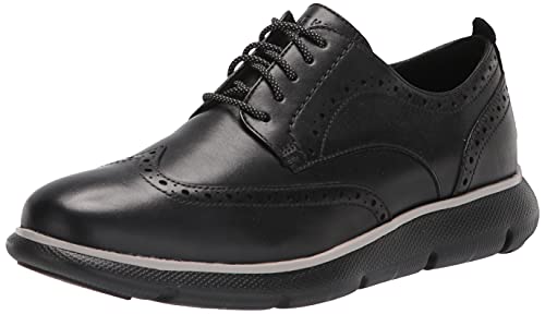 Cole Haan ZeroGrand Omni Wingtip Oxford Derby - Men's Black/Black Shoe Deals Outlet