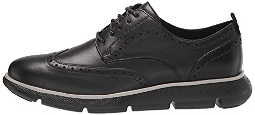 Cole Haan ZeroGrand Omni Wingtip Oxford Derby - Men's Black/Black Shoe Deals Outlet