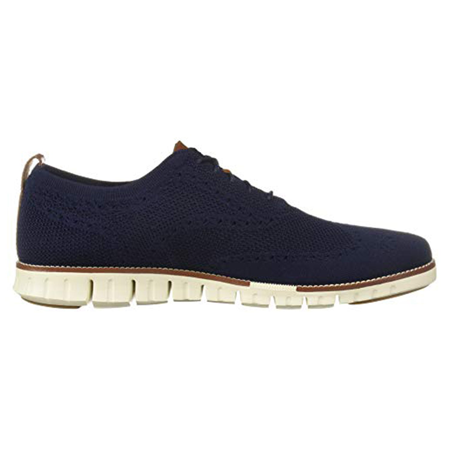 Cole Haan ZeroGrand Stitchlite Wingtip Oxford - Men's Marine/Ivory Shoe Deals Outlet