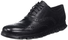 Cole Haan ZeroGrand Wingtip Oxford - Men's Black Closed Holes/Black Shoe Deals Outlet