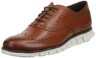 Cole Haan ZeroGrand Wingtip Oxford - Men's British Tan Shoe Deals Outlet