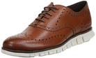 Cole Haan ZeroGrand Wingtip Oxford - Men's British Tan Shoe Deals Outlet