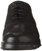 Cole Haan ZeroGrand Wingtip Oxford - Men's Black Closed Holes/Black Shoe Deals Outlet