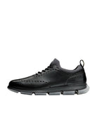 Cole Haan ZeroGrand Wingtip Oxford - Men's Black/Black Shoe Deals Outlet