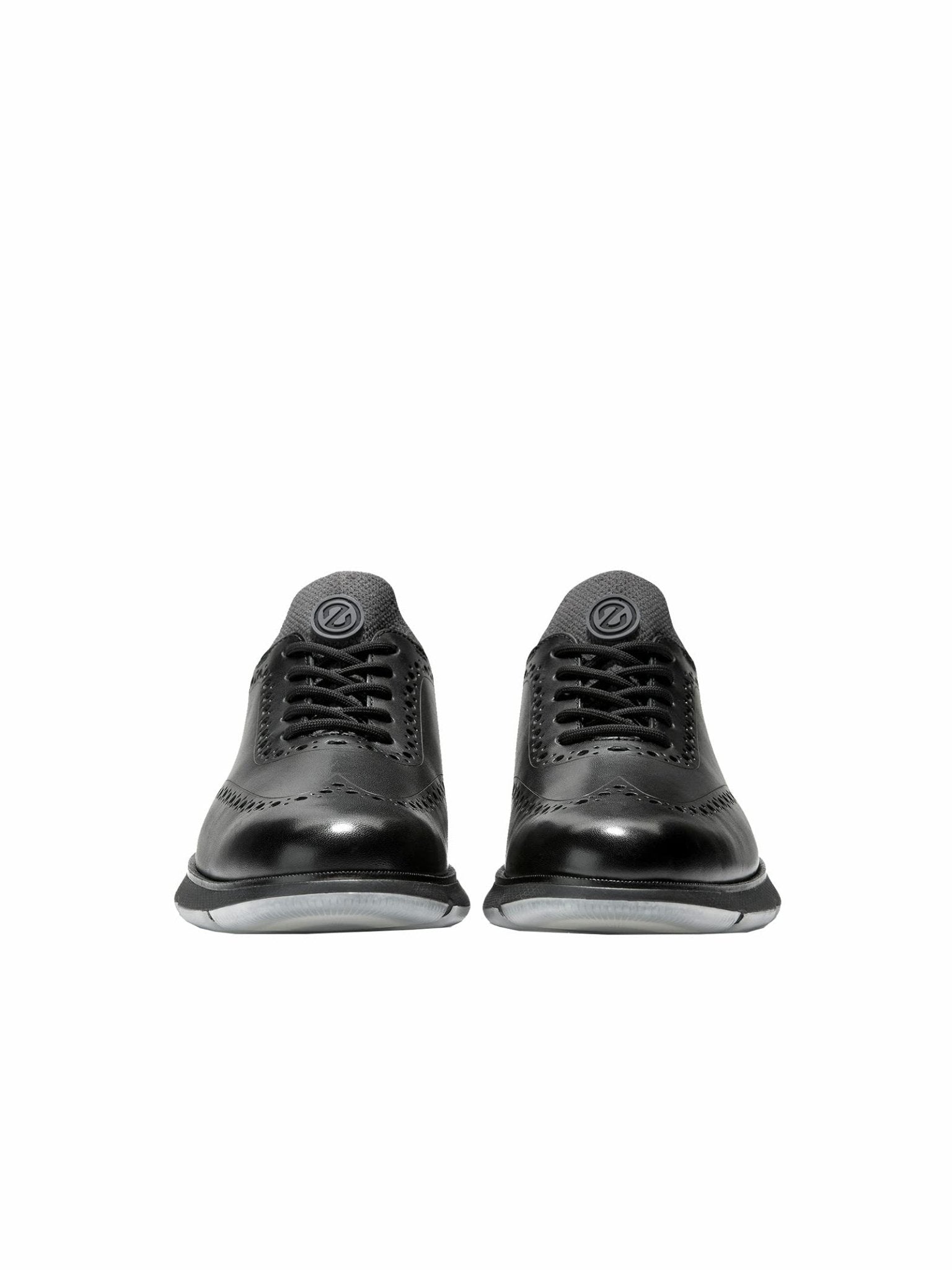 Cole Haan ZeroGrand Wingtip Oxford - Men's Black/Black Shoe Deals Outlet
