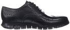 Cole Haan ZeroGrand Wingtip Oxford - Men's Black Closed Holes/Black Shoe Deals Outlet