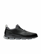 Cole Haan ZeroGrand Wingtip Oxford - Men's Black/Black Shoe Deals Outlet