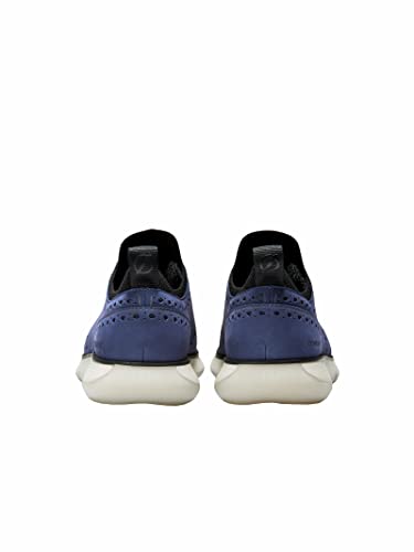 Cole Haan ZeroGrand Wingtip Oxford Seasonal Colors - Men's Marine Blue Nubuck - lunar Rock Shoe Deals Outlet