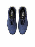 Cole Haan ZeroGrand Wingtip Oxford Seasonal Colors - Men's Marine Blue Nubuck - lunar Rock Shoe Deals Outlet
