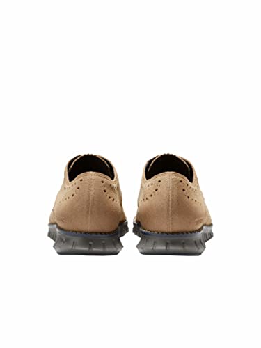 Cole Haan ZeroGrand Wingtip Oxford Seasonal Colors - Men's Ch Birch - charcoal Shoe Deals Outlet