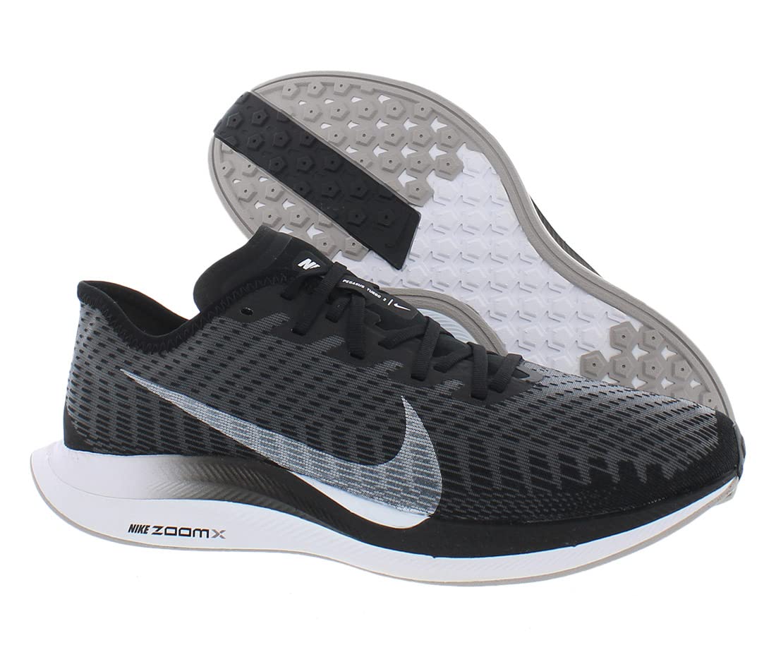Nike Zoom Pegasus Turbo 2 - Men's Black/White - gunsmoke - atmosphere Grey Shoe Deals Outlet